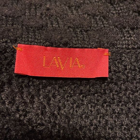 LAVIA black sweater sz Large - Picture 8 of 13